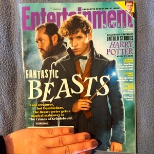 Entertainment Weekly Fantastic Beasts Enchanted Double Issue 10/19/18 🐉